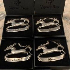 Vagabond House decanter tag